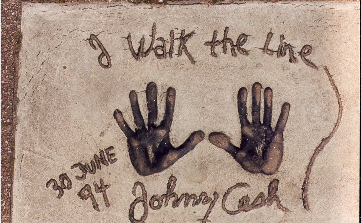 Johnny Cash tegel